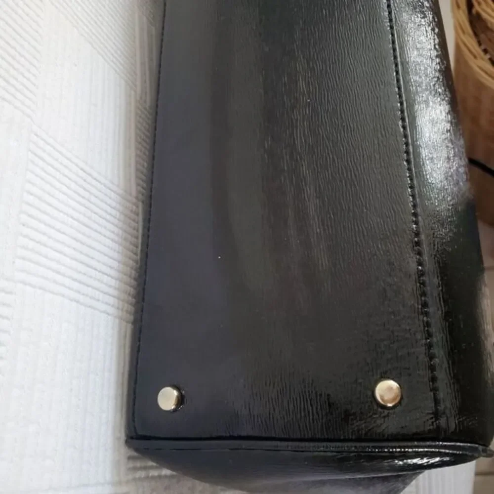 Kate Spade Large Black Leather Bag‎ Tote READ